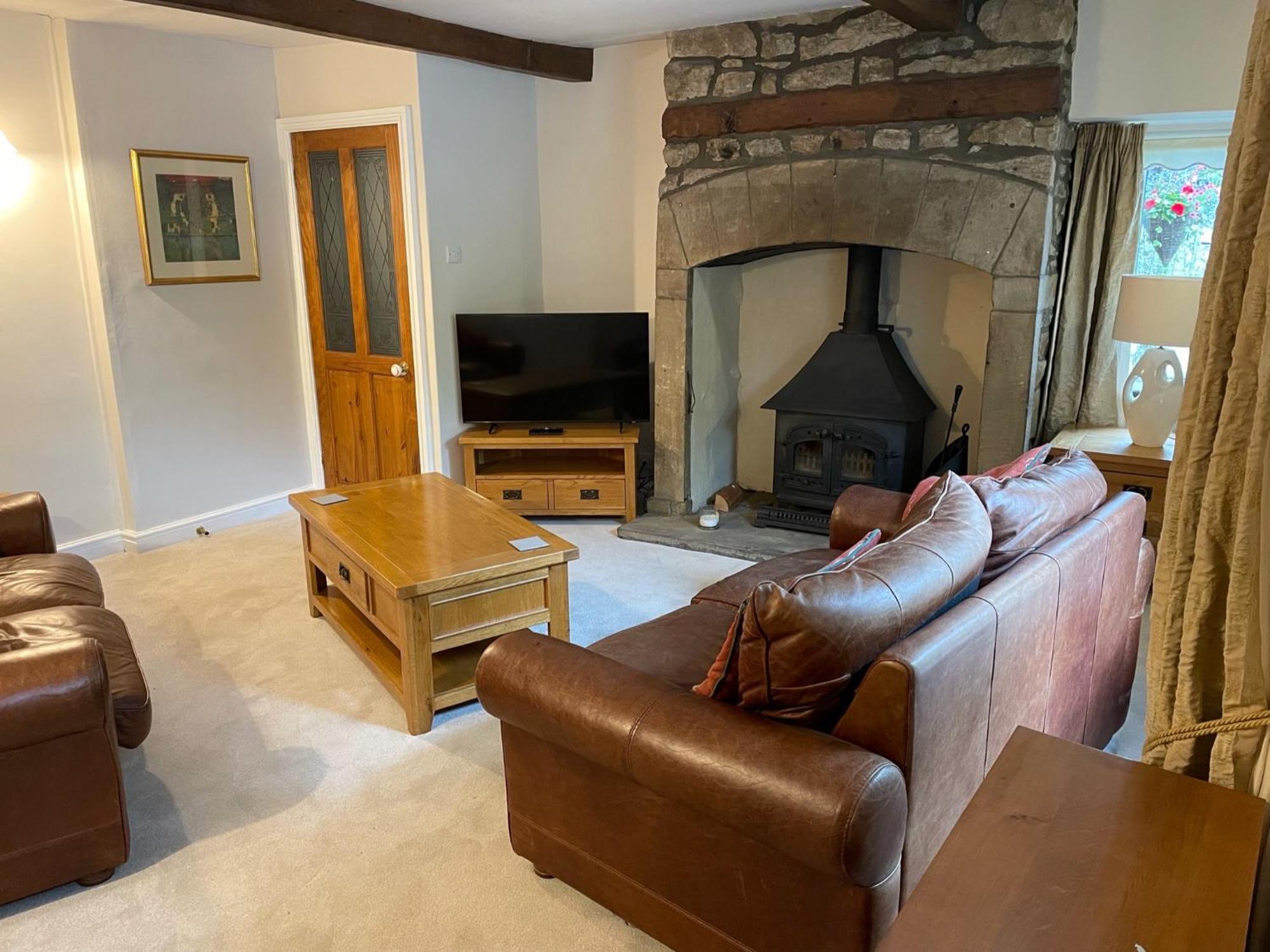 Hotel Ashfield House à Grassington Chambre photo The living room at The Old School House, 2019