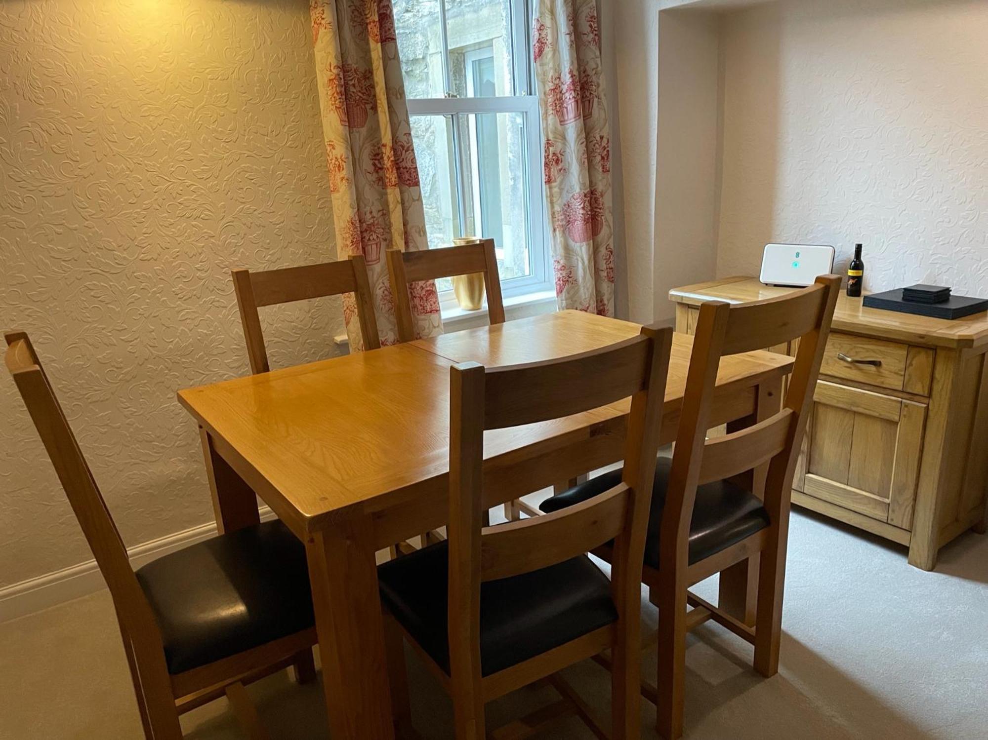 Hotel Ashfield House à Grassington Chambre photo Dining room at the Old Post Office